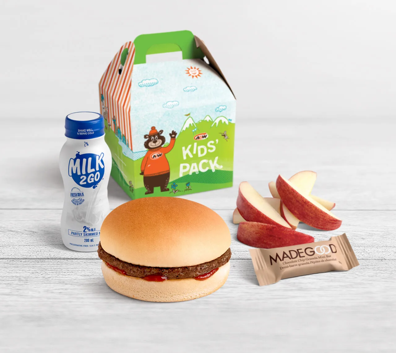 A&W Menu Canada 2026 45 Kids' Buddy Burger